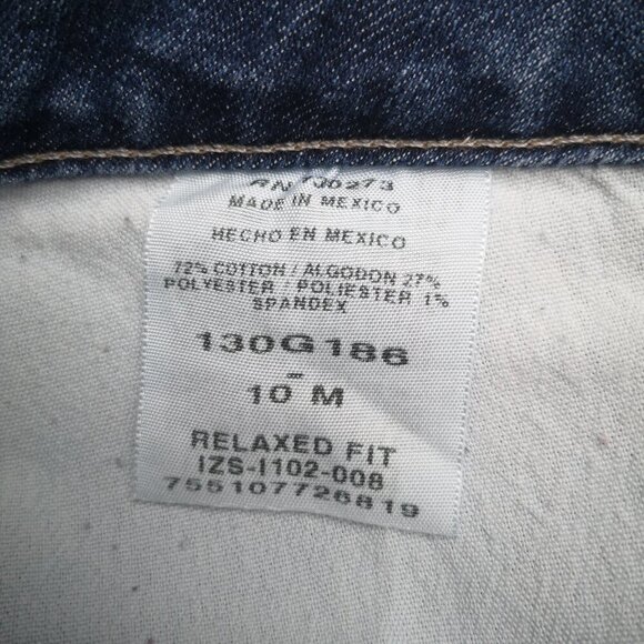 Riders by Lee Ladies Size 10M Relaxed Fit Medium Wash Straight Legs Jeans - Picture 4 of 14